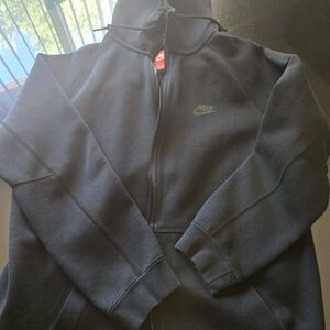 Nike Black Zip-Up Hoodie